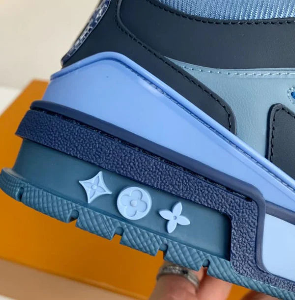 Tênis Louis Vuitton LV Skate Sneaker Azul