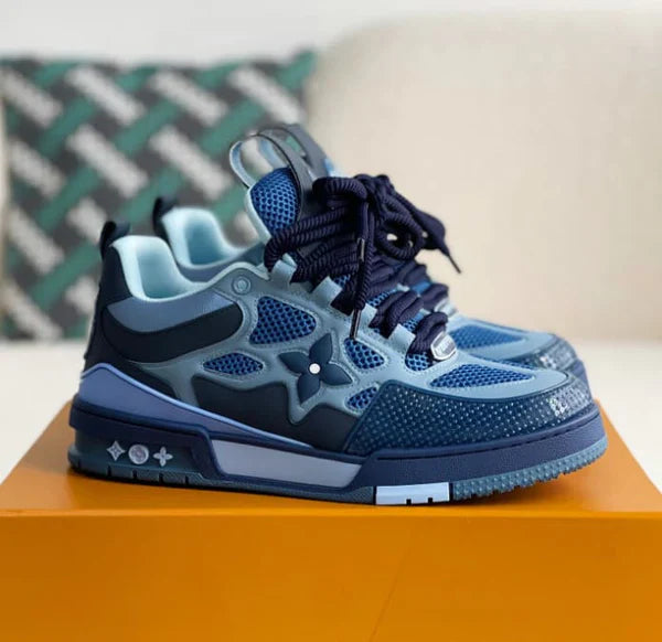 Tênis Louis Vuitton LV Skate Sneaker Azul