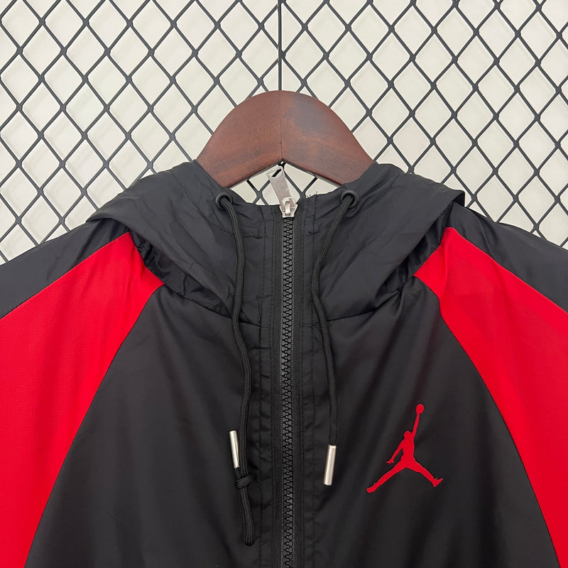 Corta Vento - 2024 Air Jordan Preto e vermelho