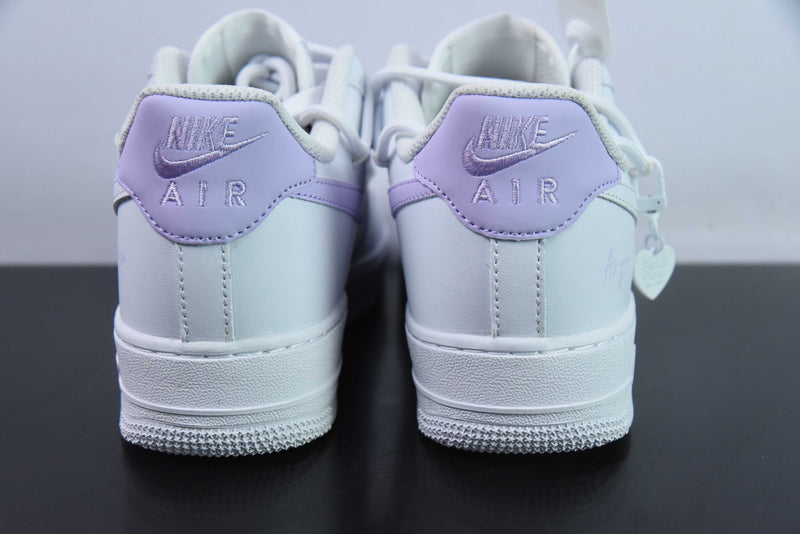 NIKE  Air Force 1  branco e roxo