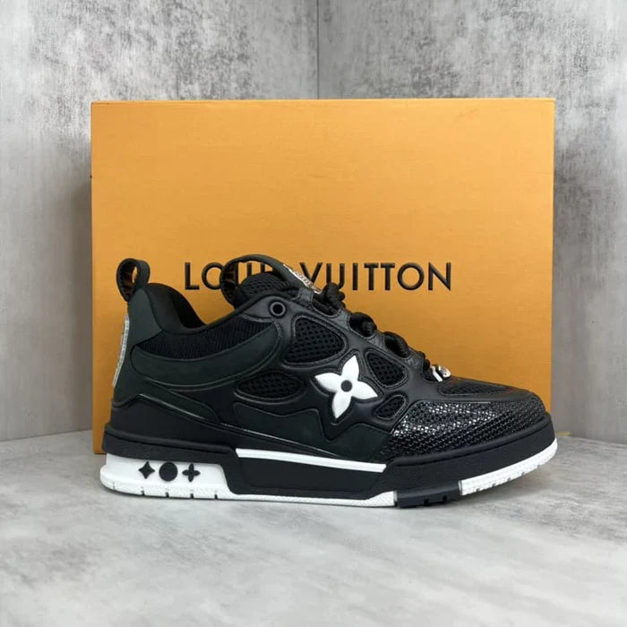 Tênis Louis Vuitton LV Skate Sneaker Black White