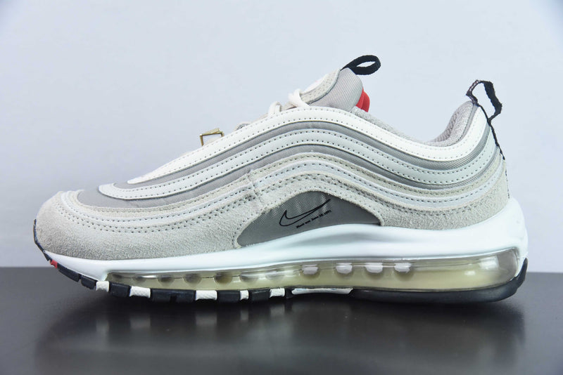 Tênis Air Max 97 OG bege cinza ouro