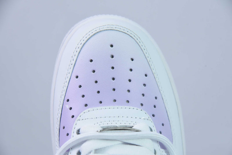 NIKE  Air Force 1  branco e roxo