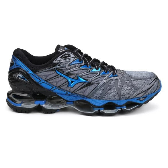 Tênis Mizuno Wave Prophecy 7 Cinza/Azul