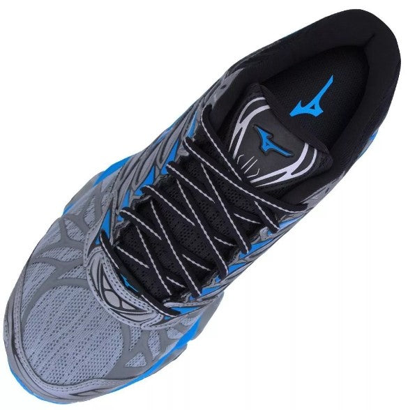 Tênis Mizuno Wave Prophecy 7 Cinza/Azul