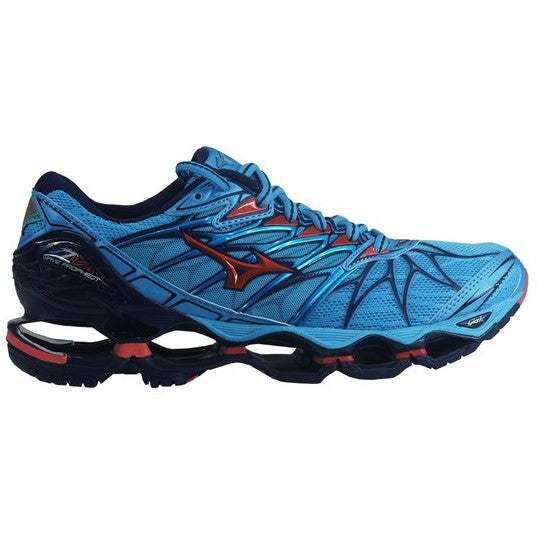 Tênis Mizuno Wave Prophecy 7 Azul/Rosa