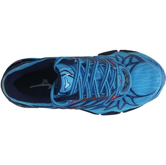 Tênis Mizuno Wave Prophecy 7 Azul/Rosa