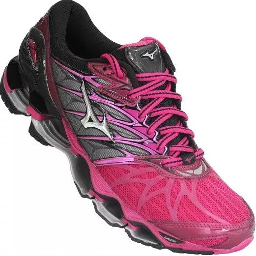 Tênis Mizuno Wave Prophecy 7 Rosa