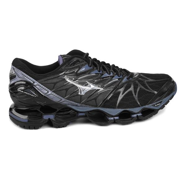 Tênis Mizuno Wave Prophecy 7 Preto/Prata