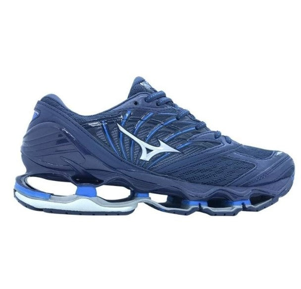 Tênis Mizuno Wave Prophecy 8 Azul Escuro