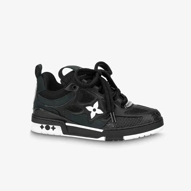 Tênis Louis Vuitton LV Skate Sneaker Black White